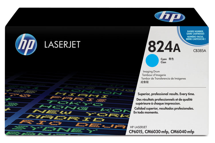 HP CB385A (824A) Cyan Original Drum - Cartouches Certifiees