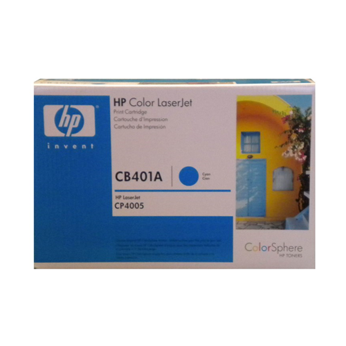 HP CB401A (642A) Cyan Original Toner Cartridge - Cartouches Certifiees