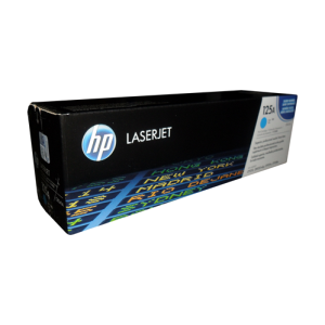 HP CB541A (125A) Cyan Original Toner Cartridge - Cartouches Certifiees