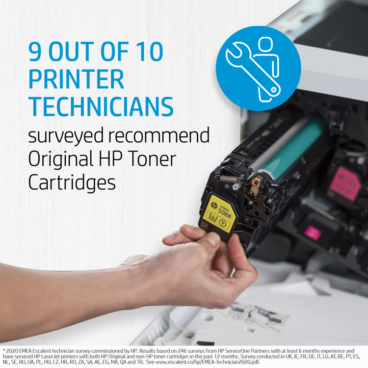 HP CE250XD (504X) Black Original Toner Cartridge - Cartouches Certifiees