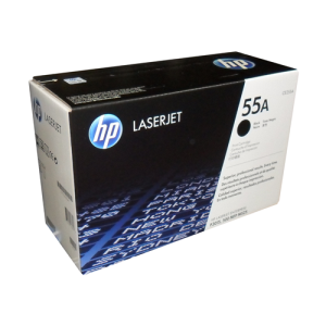 HP CE255A (55A) Black Original Toner Cartridge - Cartouches Certifiees
