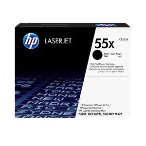HP CE255X (55X) Black Original Toner Cartridge - Cartouches Certifiees