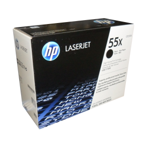 HP CE255X (55X) Black Original Toner Cartridge - Cartouches Certifiees