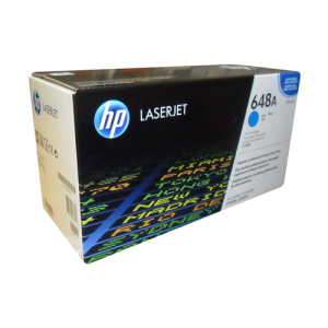 HP CE261A (648A) Cyan Original Toner Cartridge - Cartouches Certifiees