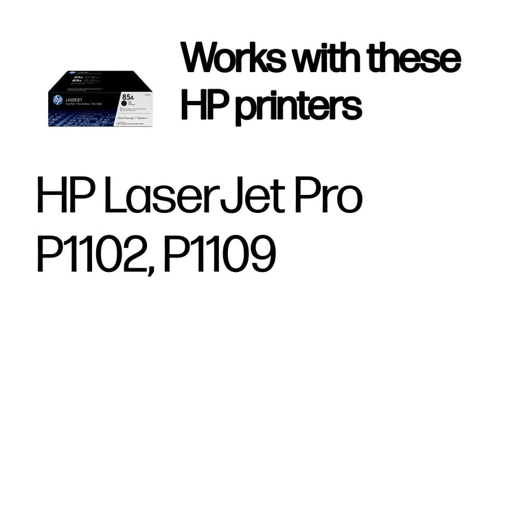 HP CE285D (85A) Black Original Toner Cartridge - Cartouches Certifiees