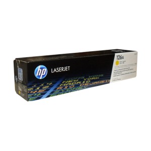 HP CE312A (126A) Yellow Original Toner Cartridge - Cartouches Certifiees