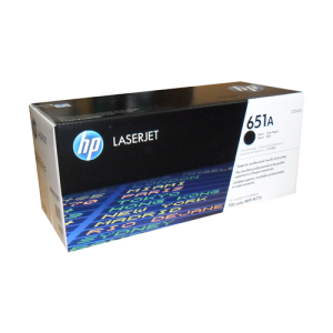 HP CE340A (651A) Black Original Toner Cartridge - Cartouches Certifiees