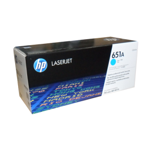 HP CE341A (651A) Cyan Original Toner Cartridge - Cartouches Certifiees