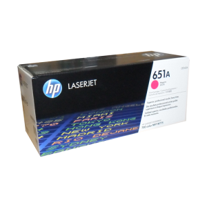 HP CE343A (651A) Magenta Original Toner Cartridge - Cartouches Certifiees