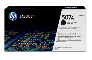 HP CE400A (507A) Black Original Toner Cartridge - Cartouches Certifiees