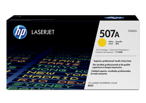 HP CE402A (507A) Yellow Original Toner Cartridge - Cartouches Certifiees