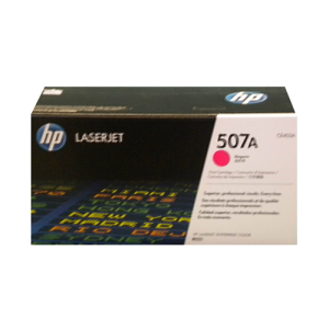HP CE403A (507A) Magenta Original Toner Cartridge - Cartouches Certifiees