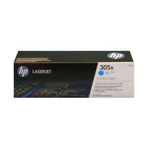 HP CE411A (305A) Cyan Original Toner Cartridge - Cartouches Certifiees