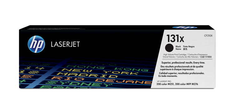 HP CF210X (131X) Black Original Toner Cartridge - Cartouches Certifiees