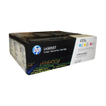 HP CF251AM (410A) 3 Pack Color Original Toner Cartridge - Cartouches Certifiees