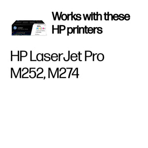HP CF253XM (201X) 3 Pack Color Original Toner Cartridge - Cartouches Certifiees