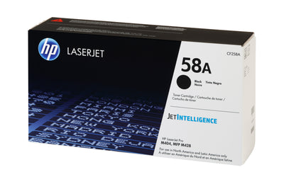 HP CF258A (58A) Black Original Toner Cartridge - Cartouches Certifiees