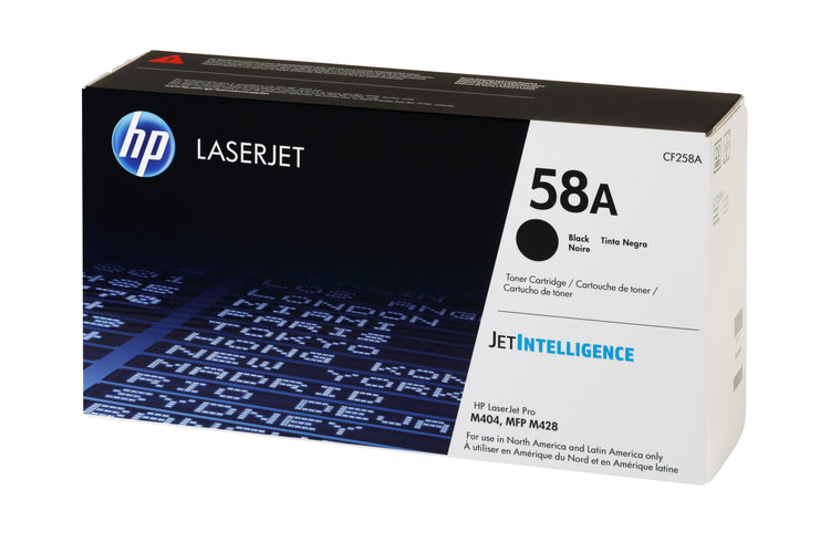 HP CF258A (58A) Black Original Toner Cartridge - Cartouches Certifiees