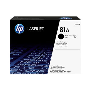 HP CF281A (81A) Black Original Toner Cartridge - Cartouches Certifiees