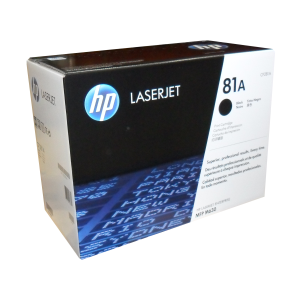 HP CF281A (81A) Black Original Toner Cartridge - Cartouches Certifiees