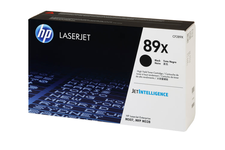HP CF289X (89X) Black Original Toner Cartridge - Cartouches Certifiees