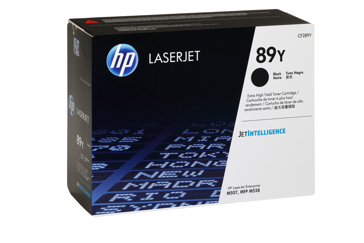 HP CF289Y (89Y) Black Original Toner Cartridge - Cartouches Certifiees