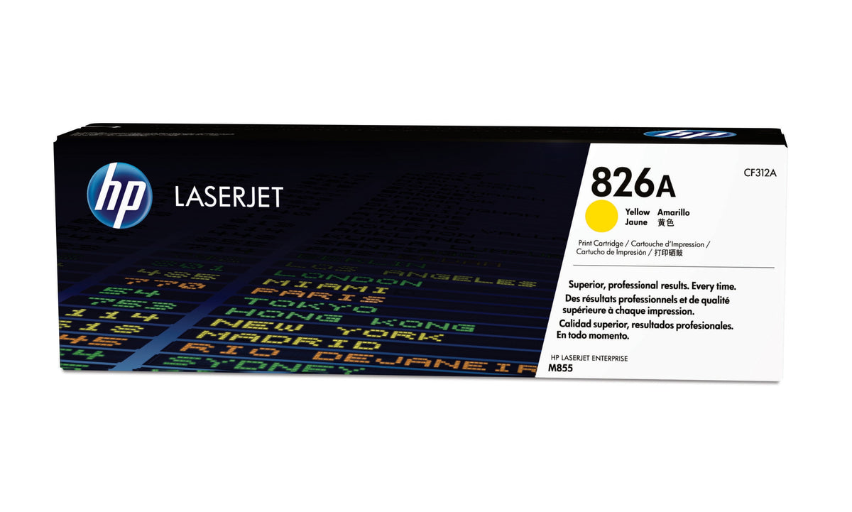 HP CF312A (826A) Yellow Original Toner Cartridge - Cartouches Certifiees