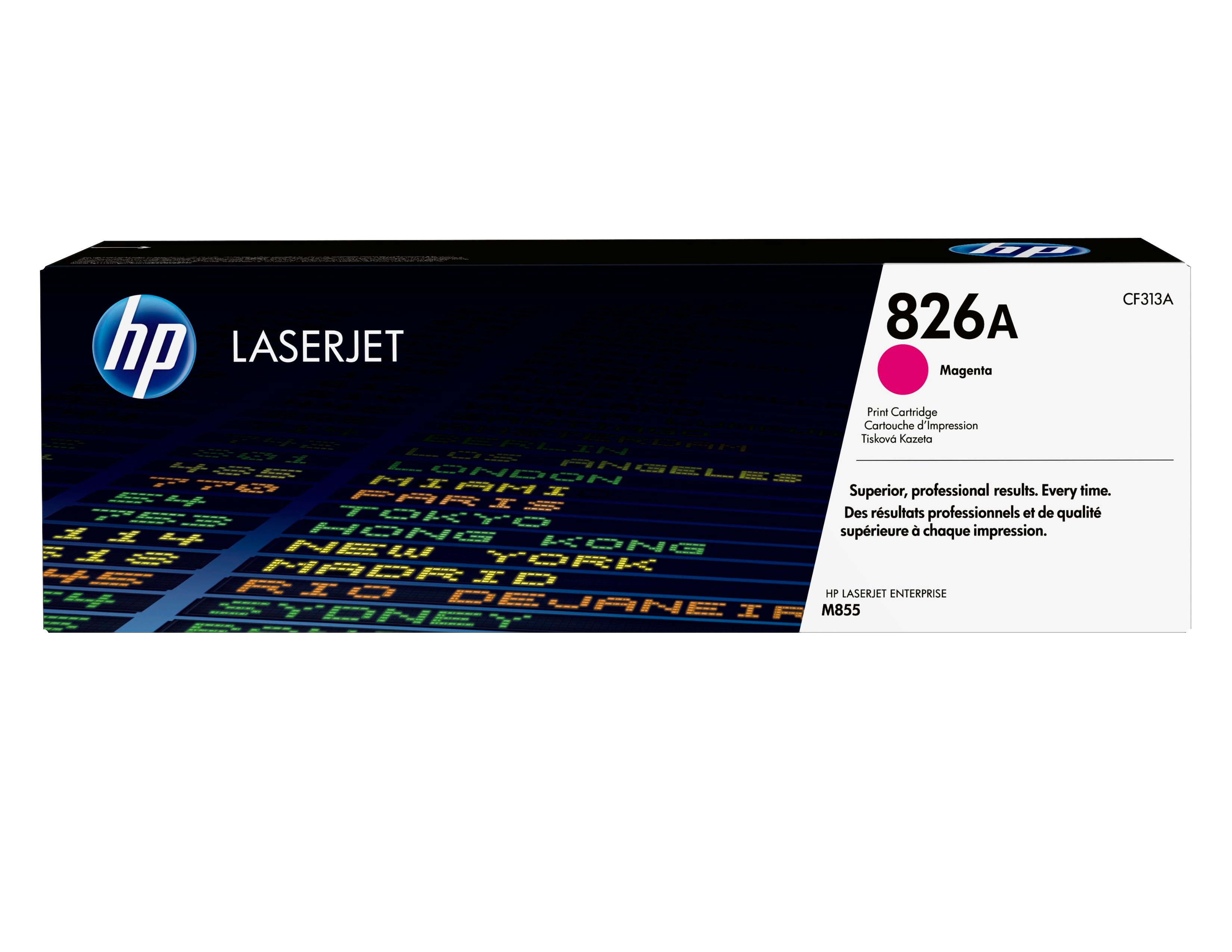HP CF313A (826A) Magenta Original Toner Cartridge - Cartouches Certifiees