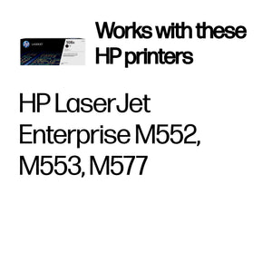 HP CF360A (508A) Black Original Toner Cartridge - Cartouches Certifiees