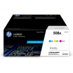 HP CF360AM (508A) 3 Pack Color Original Toner Cartridge - Cartouches Certifiees