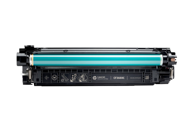 HP CF360X (508X) Black Original Toner Cartridge - Cartouches Certifiees