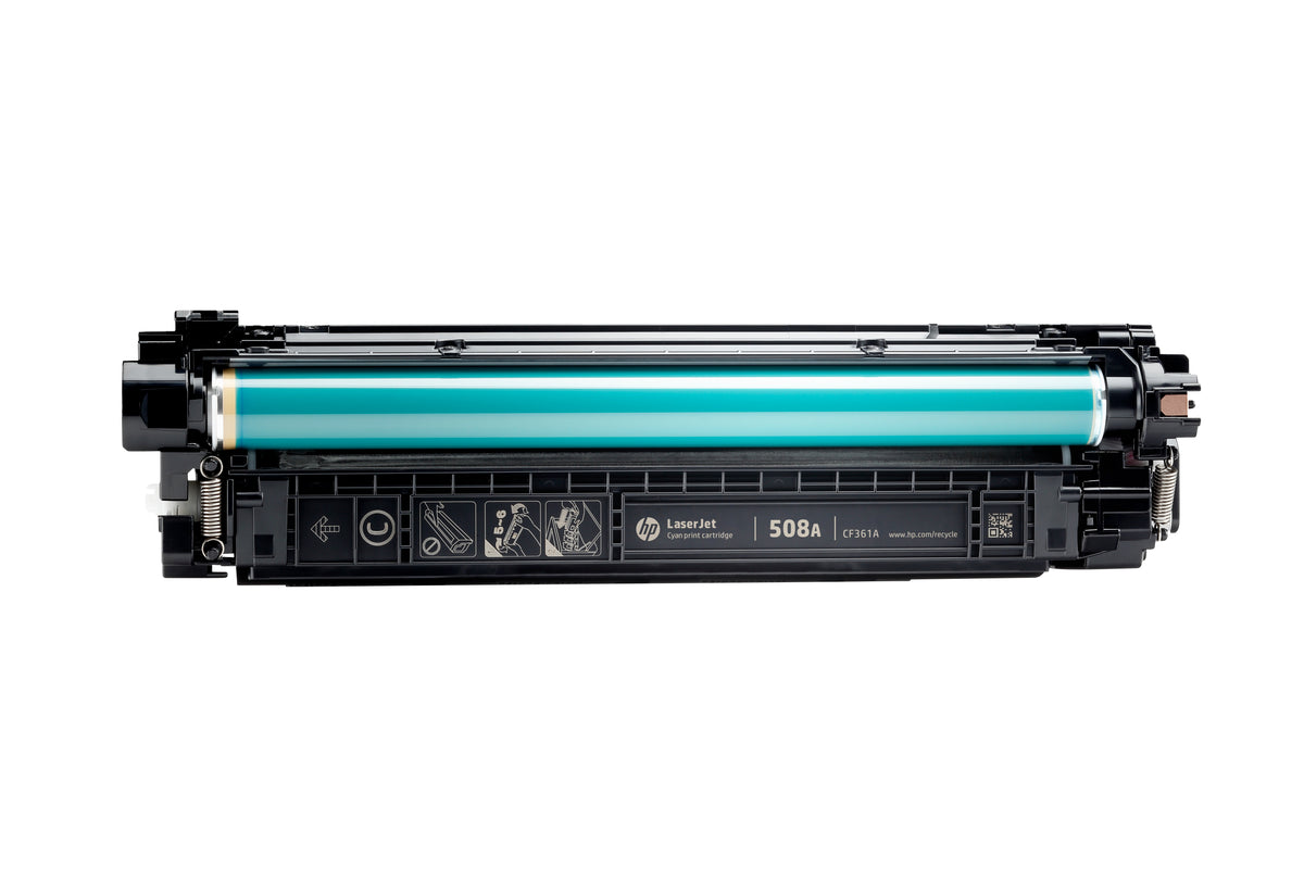 HP CF361A (508A) Cyan Original Toner Cartridge - Cartouches Certifiees