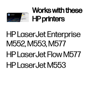 HP CF362X (508X) Yellow Original Toner Cartridge - Cartouches Certifiees