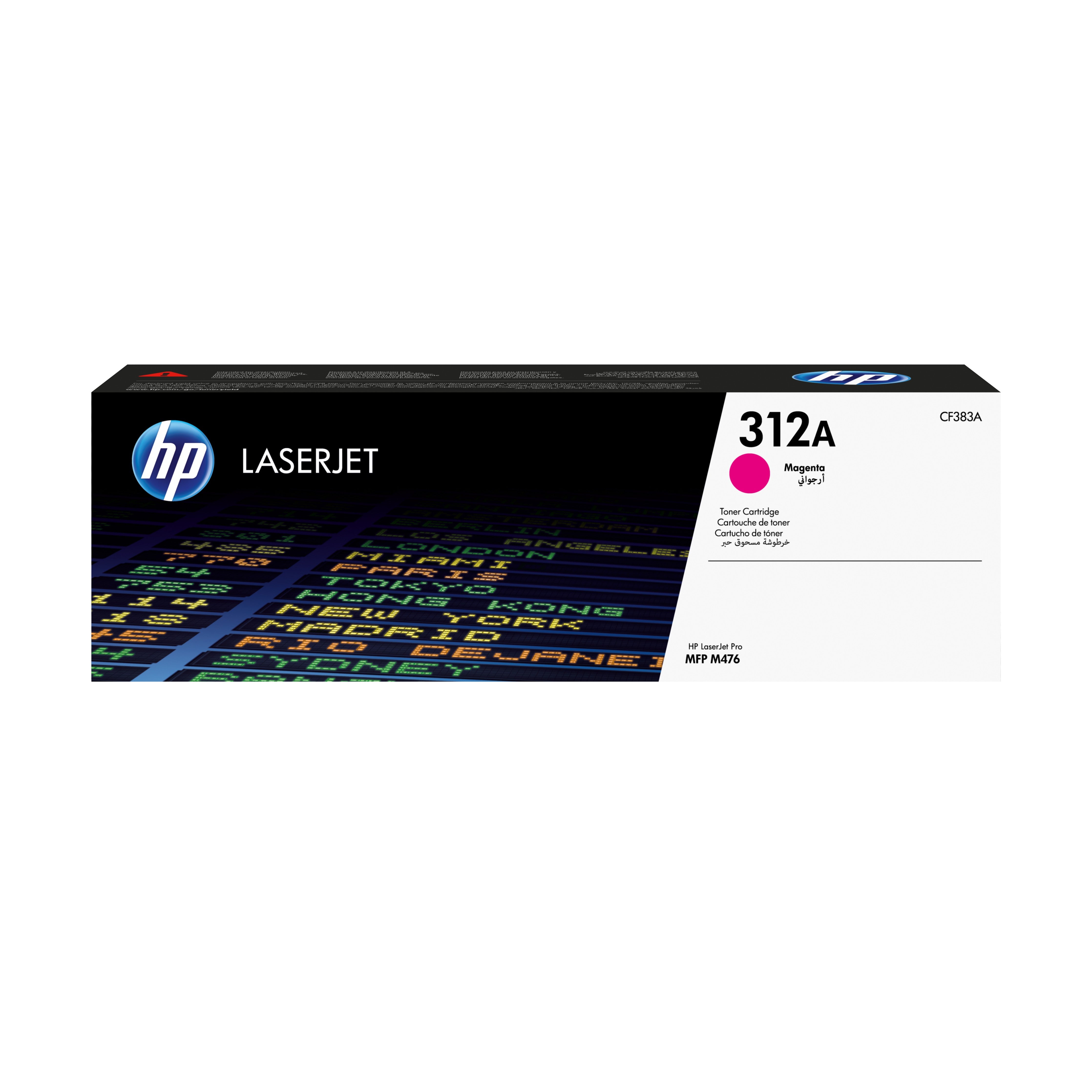 HP CF383A (312A) Magenta Original Toner Cartridge - Cartouches Certifiees