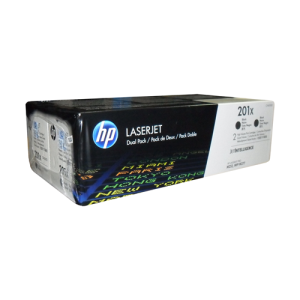 HP CF400XD (201X) 2 Pack Black Original Toner Cartridge - Cartouches Certifiees