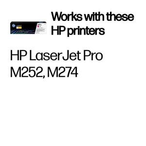 HP CF403A (201A) Magenta Original Toner Cartridge - Cartouches Certifiees