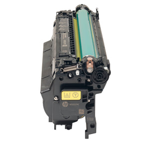 HP CF452A (655A) Yellow Original Toner Cartridge - Cartouches Certifiees