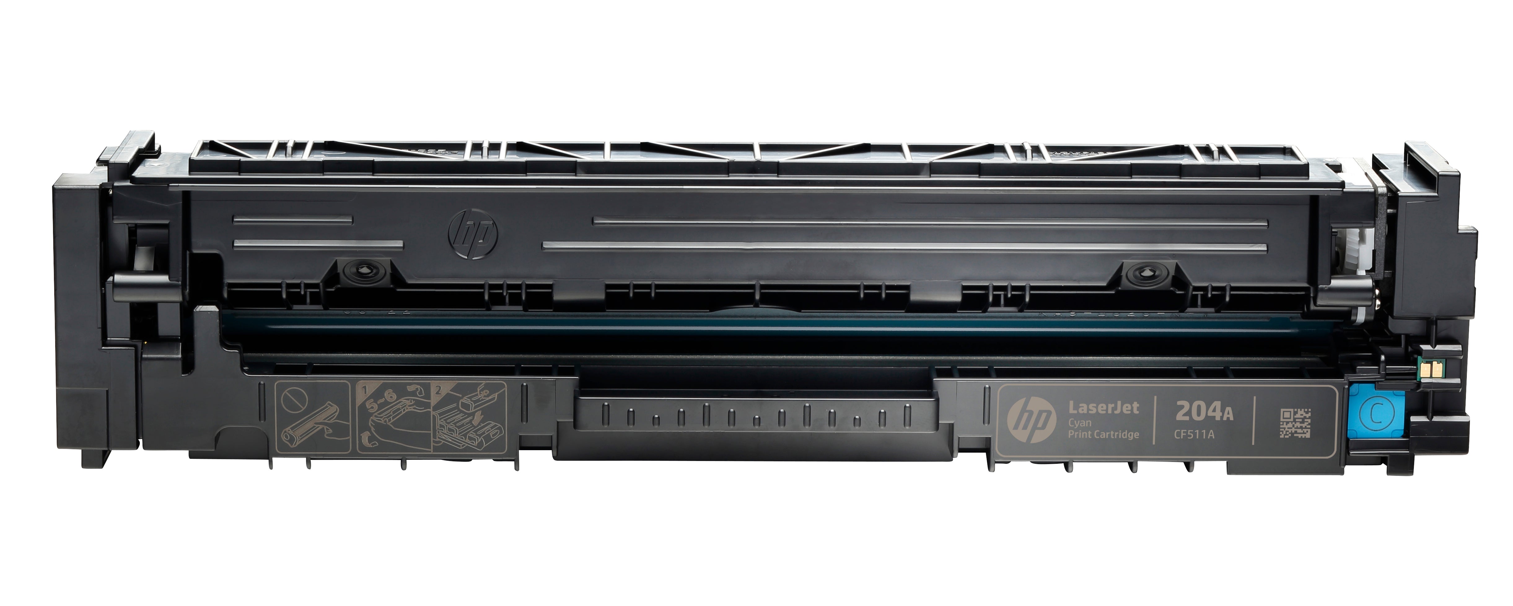 HP CF511A (204A) Cyan Original Toner Cartridge - Cartouches Certifiees
