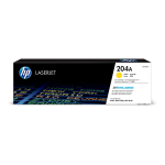 HP CF512A (204A) Yellow Original Toner Cartridge - Cartouches Certifiees