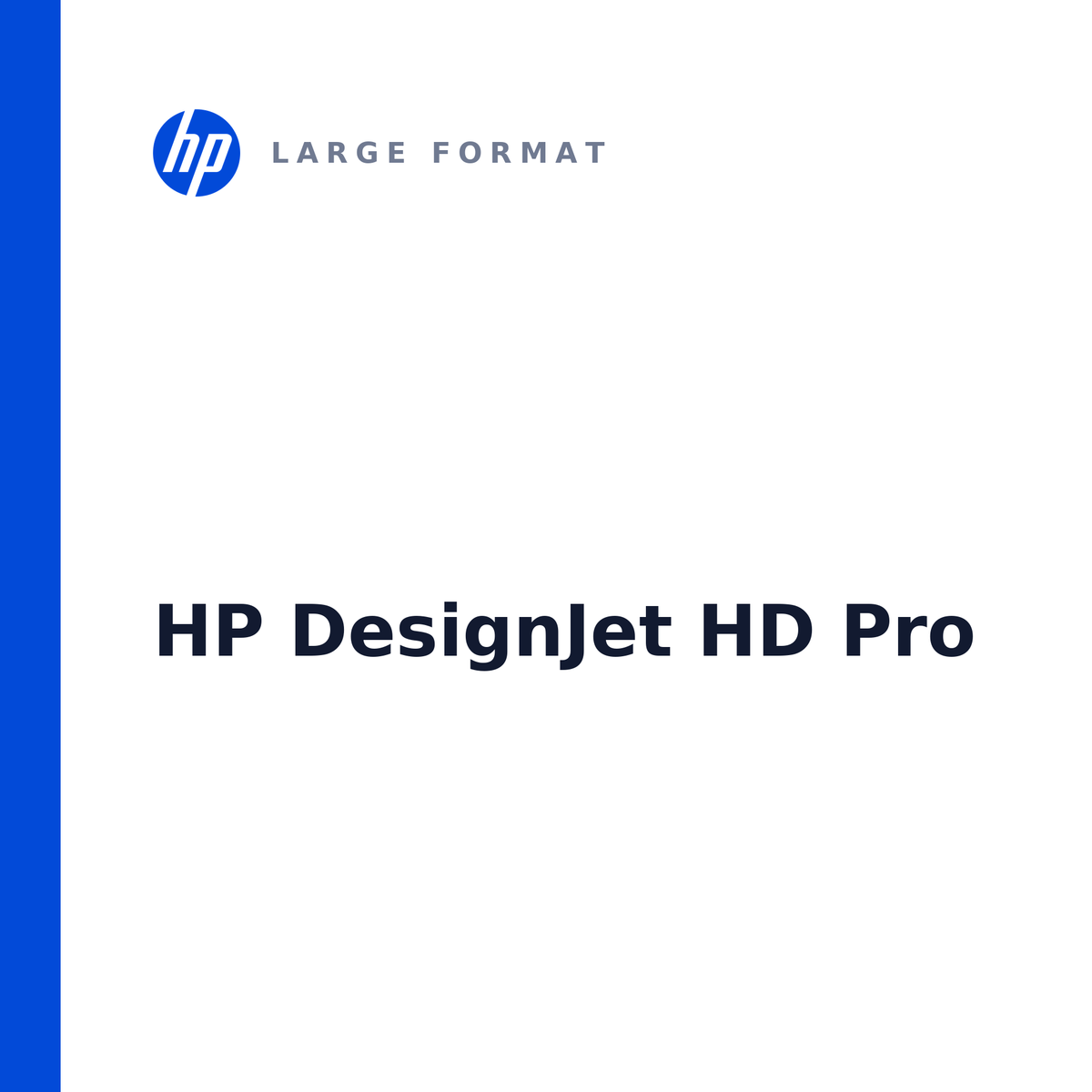 HP DesignJet HD Pro