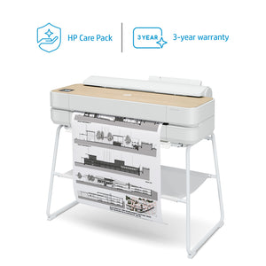 HP DesignJet Studio 36-in Printer with 3-year Warranty (5HB14H#B1K) - Cartouches Certifiees