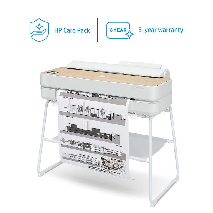 HP DesignJet Studio 36-in Printer with 3-year Warranty (5HB14H#B1K) - Cartouches Certifiees