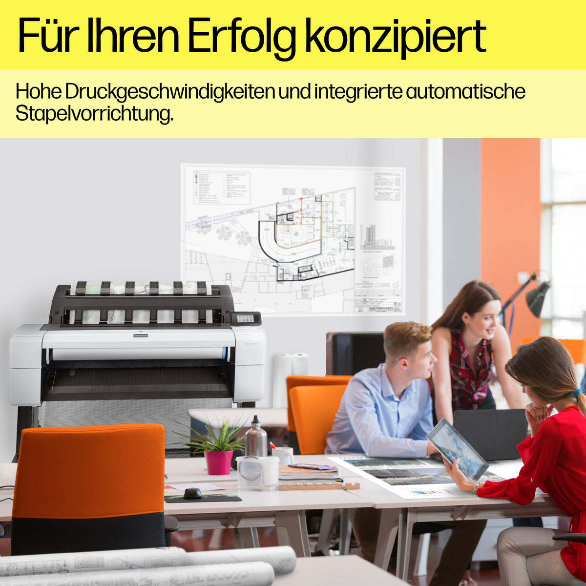 HP DesignJet T2600dr 36-in PostScript Multifunction Printer (3EK15F#B1K) - Cartouches Certifiees