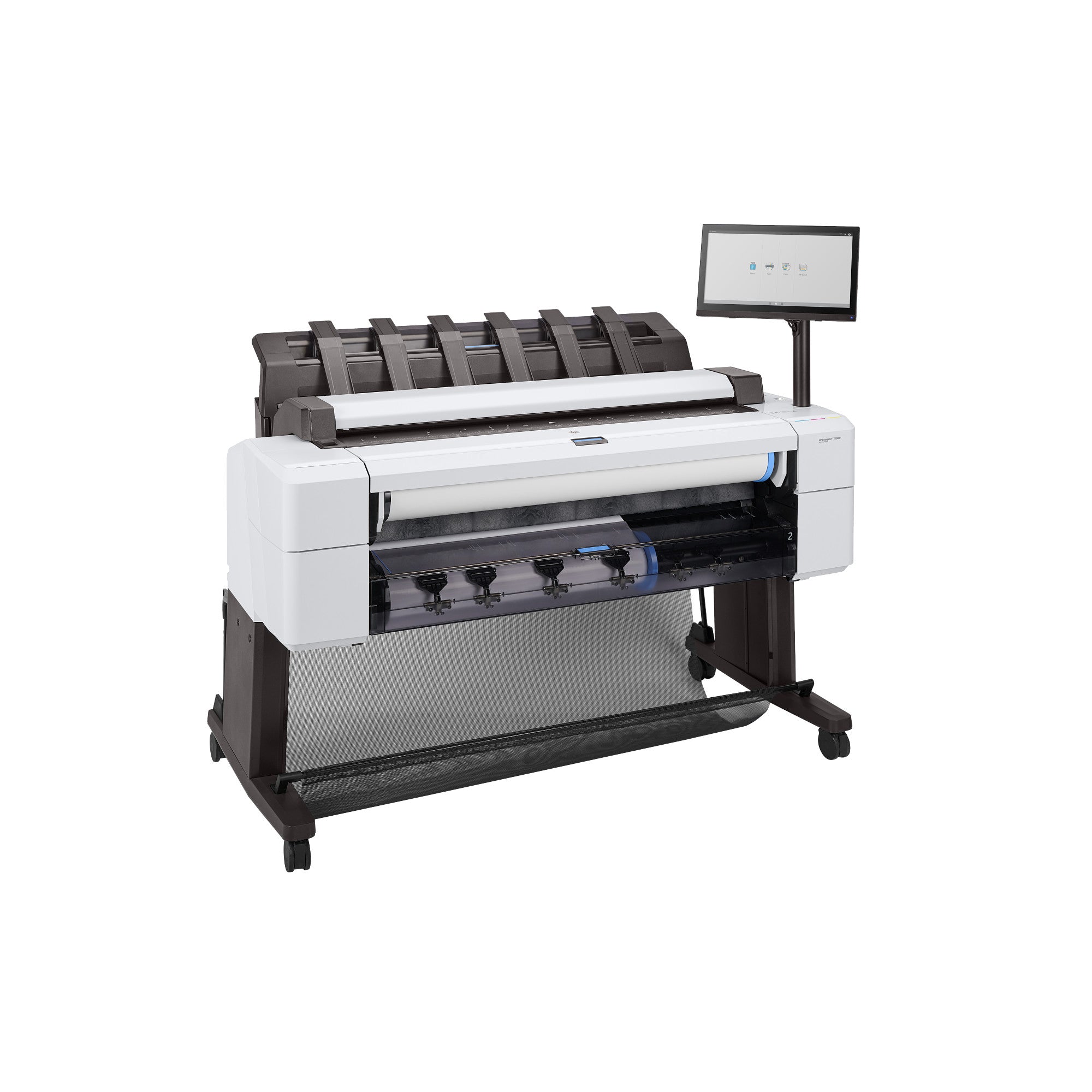 HP DesignJet T2600dr 36-in PostScript Multifunction Printer Plus Edition - Build Connected (3EK15D#B1K) - Cartouches Certifiees