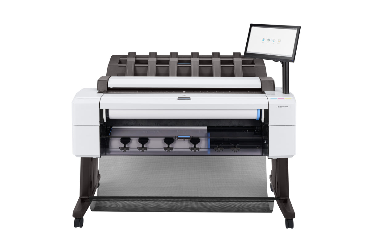 HP DesignJet T2600dr 36-in PostScript Multifunction Printer Plus Edition - Build Connected (3EK15D#B1K) - Cartouches Certifiees