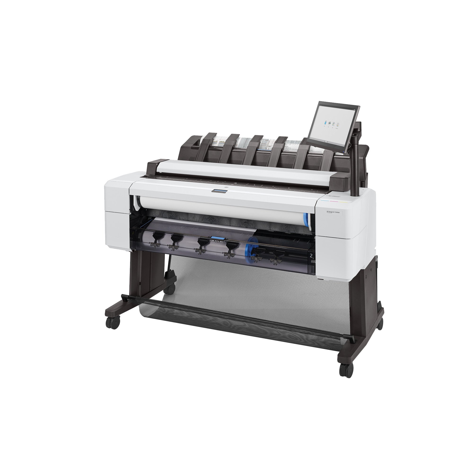 HP DesignJet T2600dr 36-in PostScript Multifunction Printer Plus Edition - Build Connected (3EK15D#B1K) - Cartouches Certifiees