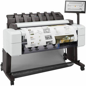 HP DesignJet T2600dr 36-in PostScript Multifunction Printer Plus Edition - Build Connected (3EK15D#B1K) - Cartouches Certifiees
