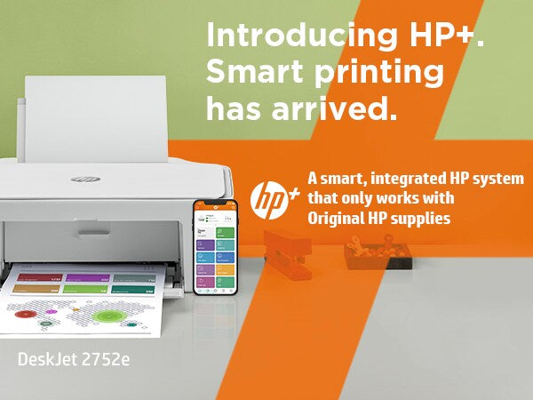 HP DeskJet 2752e All-in-One Printer (26K68A#1HA) - Cartouches Certifiees