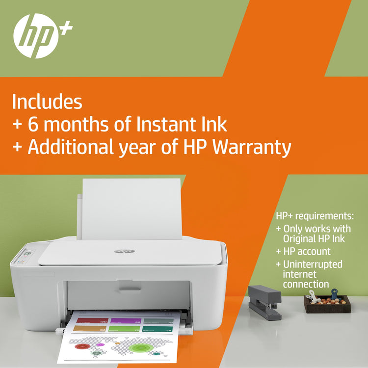 HP DeskJet 2752e All-in-One Printer (26K68A#1HA) - Cartouches Certifiees