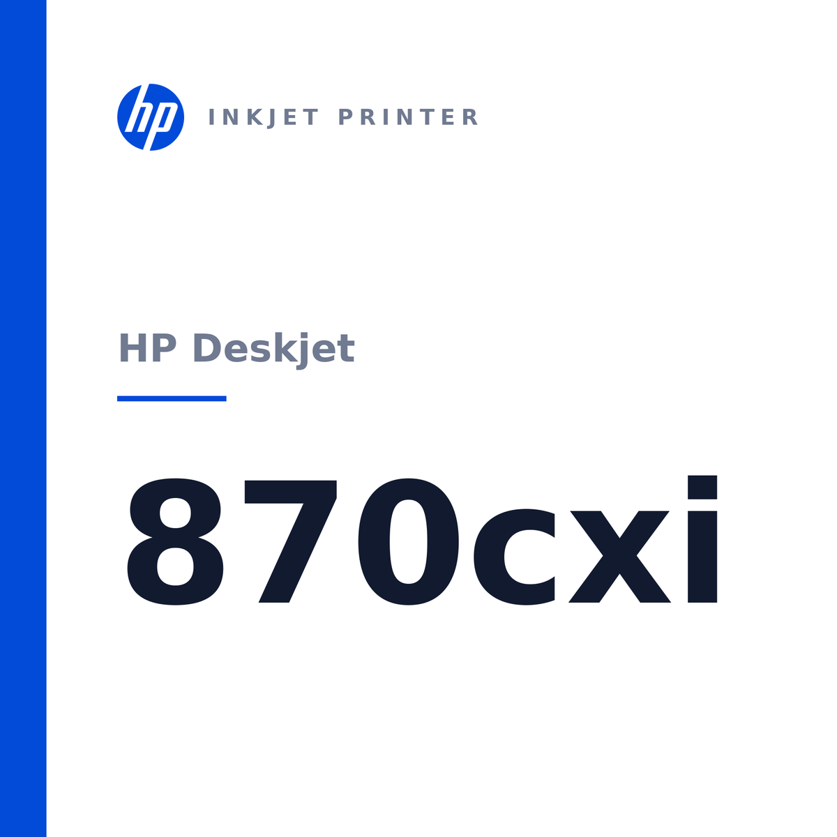 HP Deskjet 870cxi
